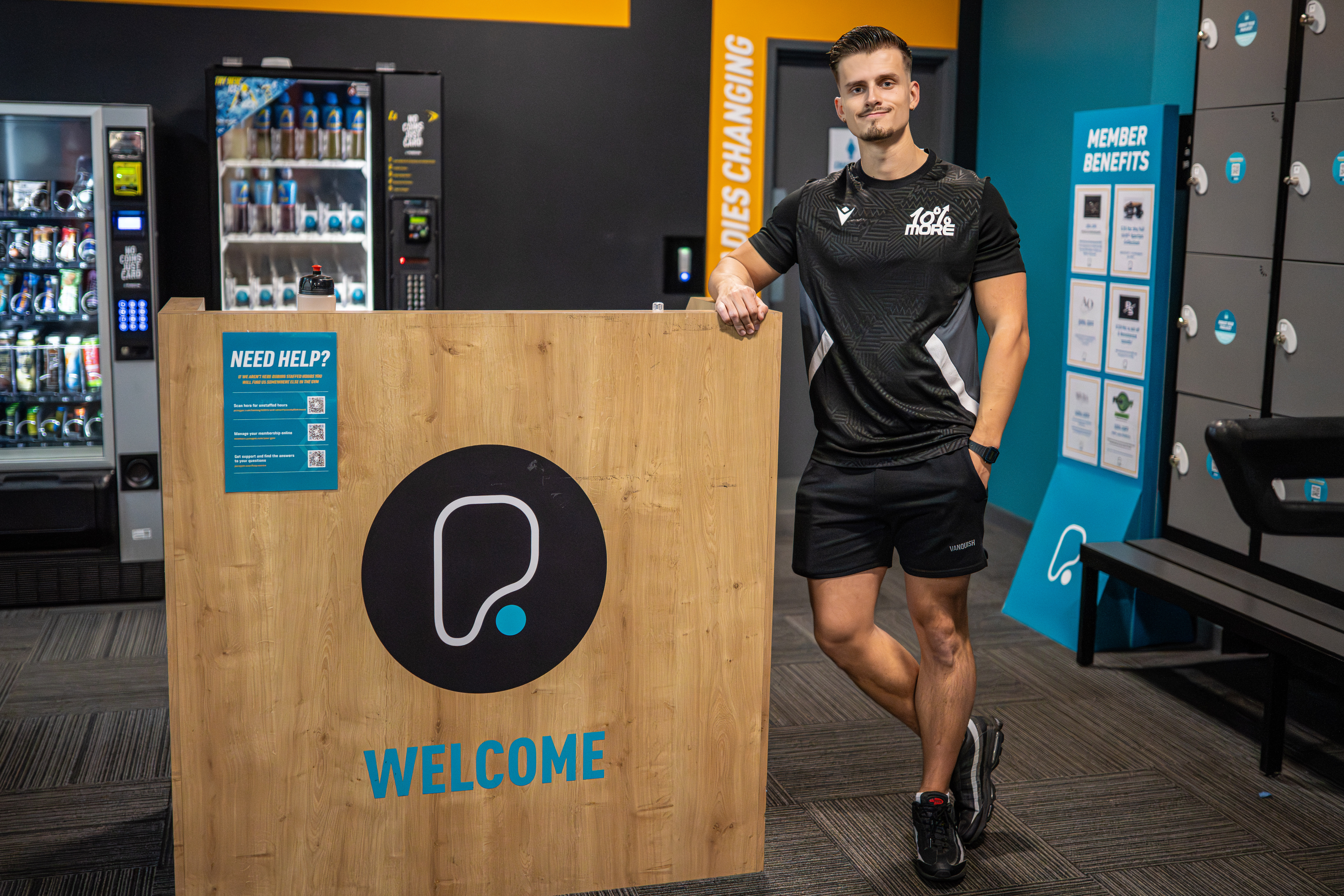 Coach working with a client